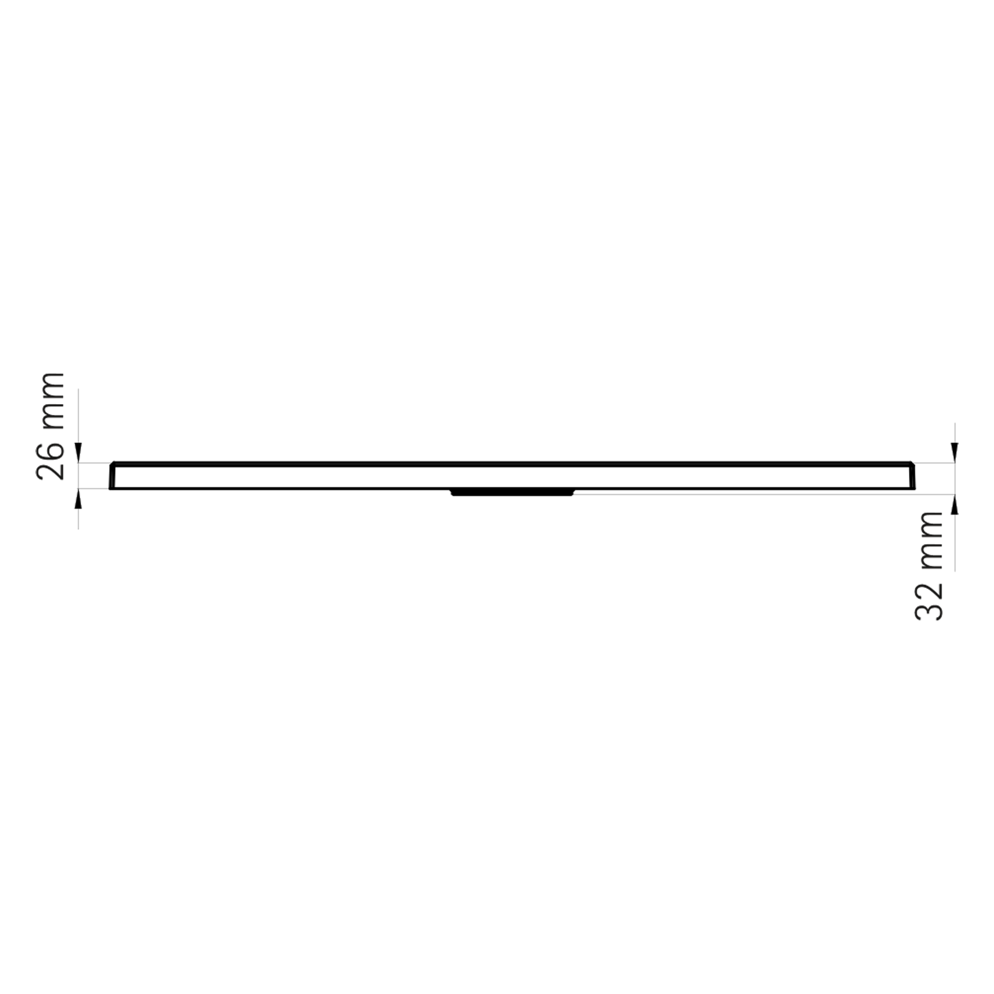 Schulte receveur de douche, 90x120x3,2cm, blanc, effet pierre, ultra léger antidérapant, rectangulaire, extra plat à poser ou encastrer, bac de douche - 7