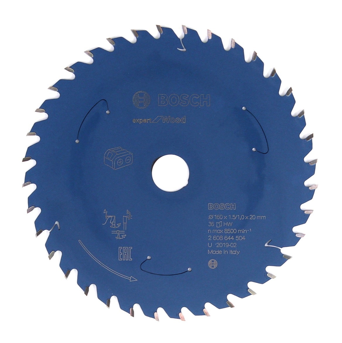 Tarcza do piły tarczowej Bosch Expert do drewna 160 mm 36 zębów węglik MicroteQ