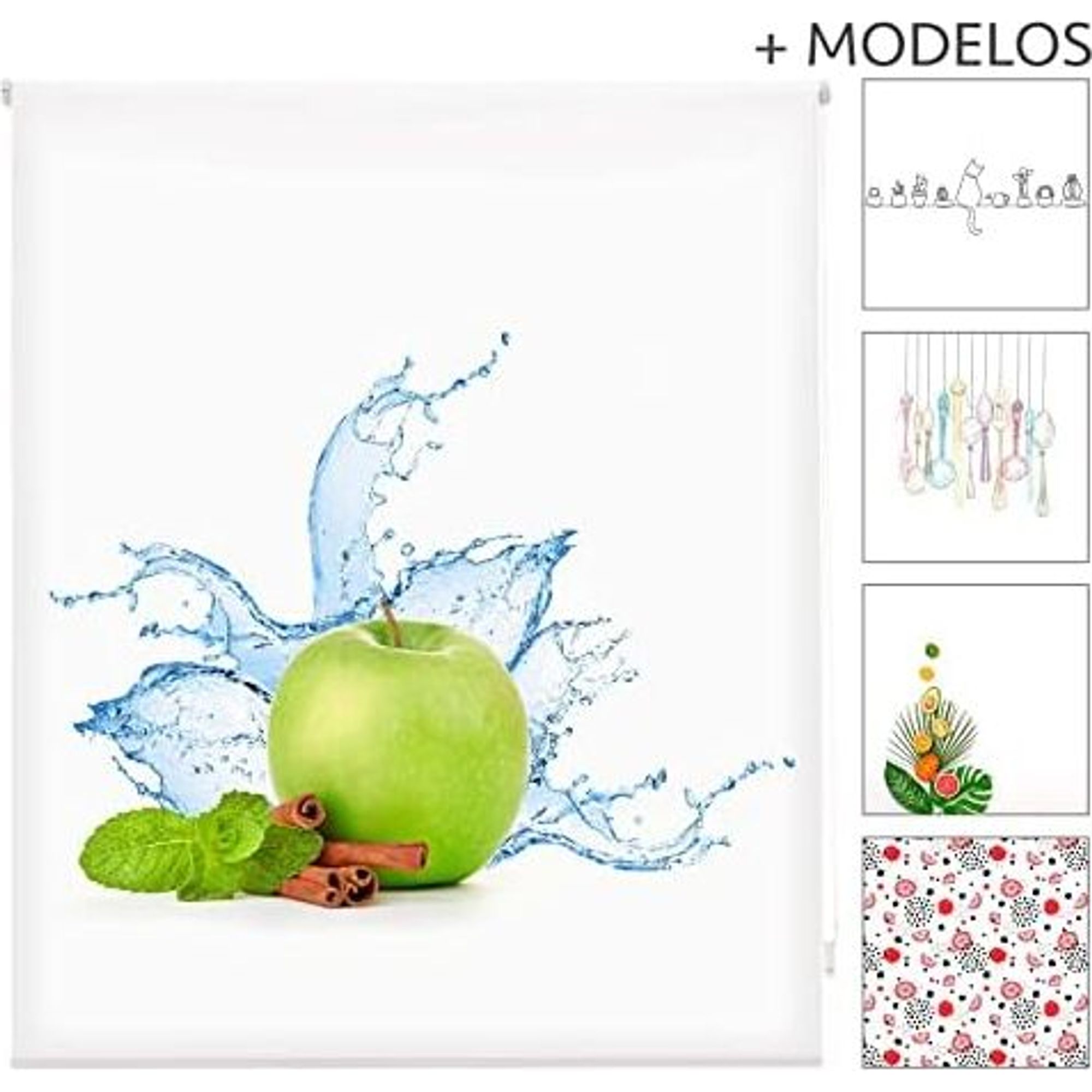 ECOMMERC3 | Tenda a rullo traslucida misura 150x180 - Tenda in tessuto misura 147x175 - 6