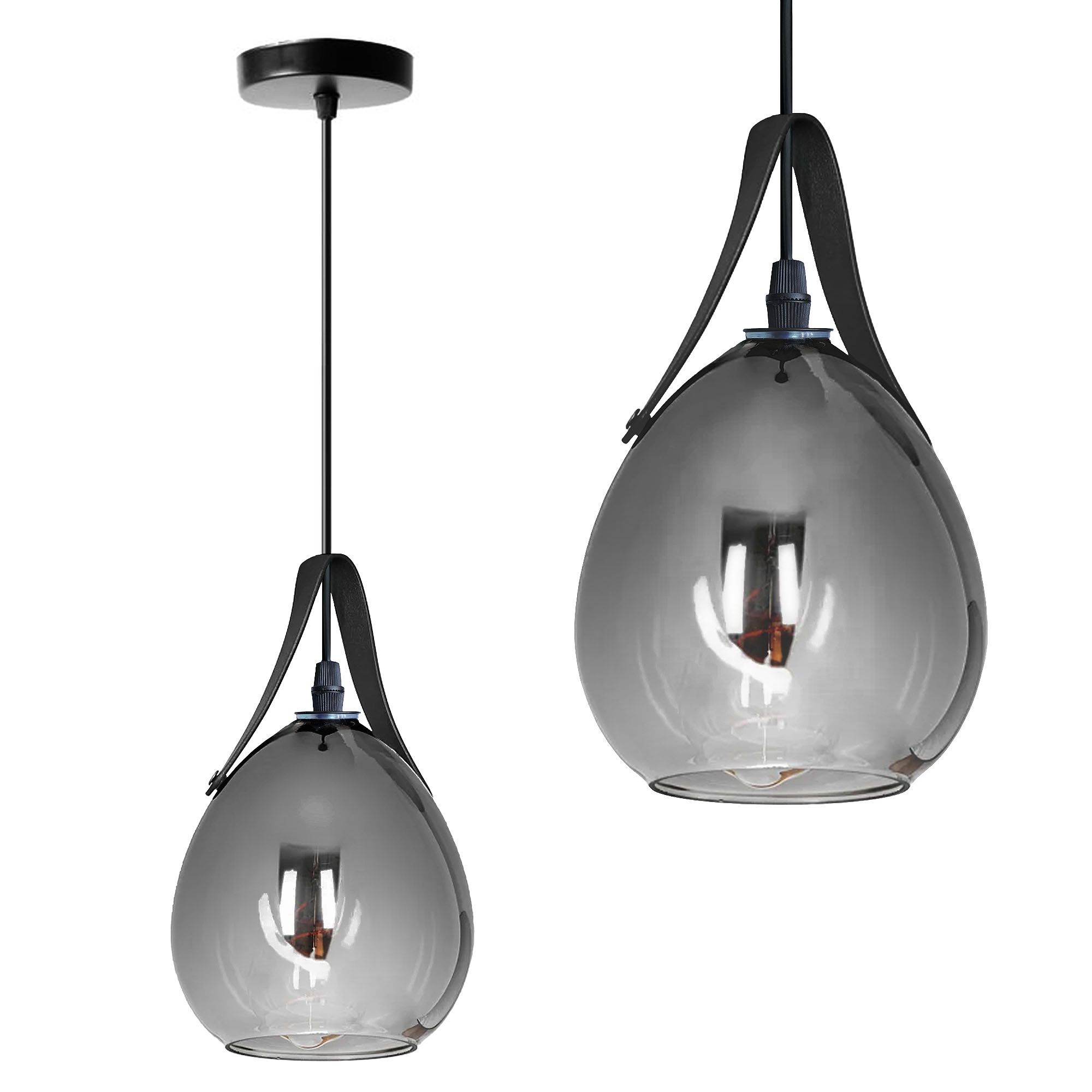 Lampa Sufitowa Wisząca Toolight App1774-1Cp Czarny