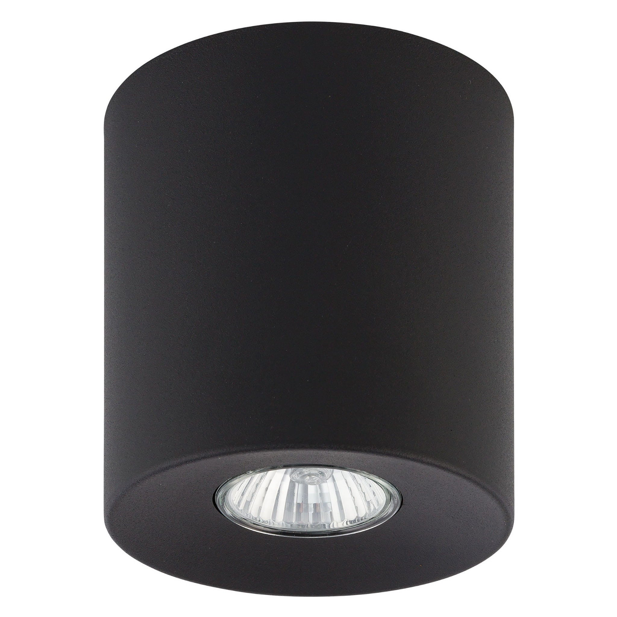 Reflektor sufitowy spot natynkowy Orion okrągły czarny 1xGU10x10W wym: 11 x 11 cm metal TK Lighting