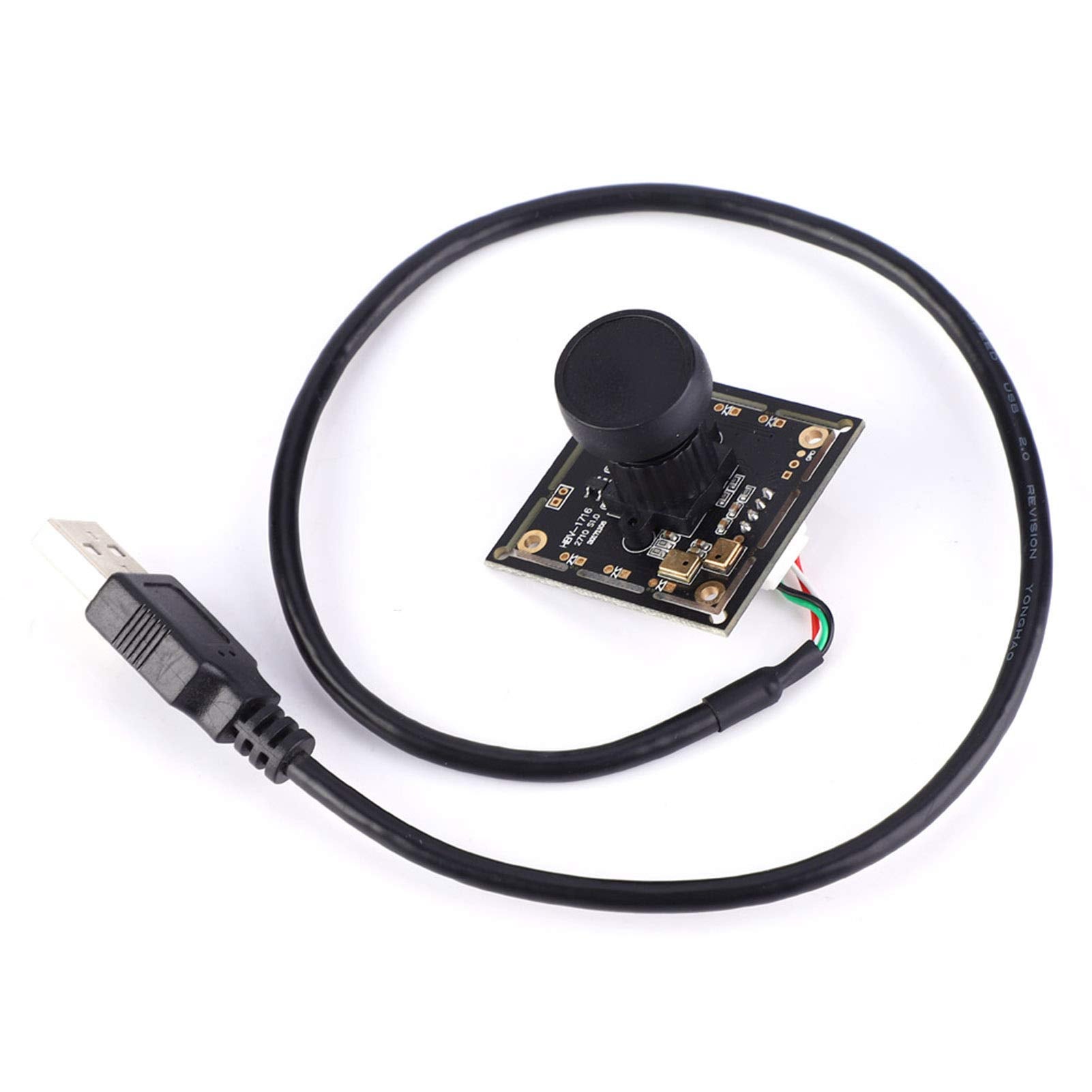 Module Caméra USB HBV-1466FF - 5MP, Objectif Grand Angle 60°, Puce OV5640, Pour Machine Publicitaire - 10