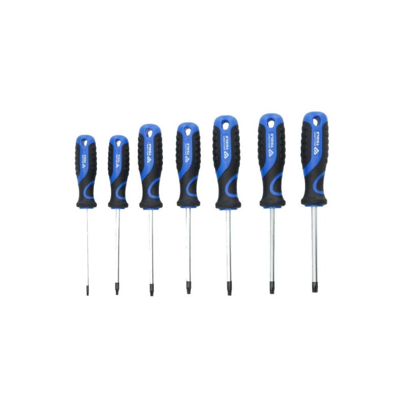 Zestaw wkrętaków BRILLIANT TOOLS 7-częściowy profil Torx - BT034007