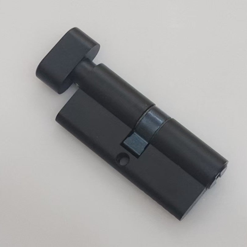 Cylindre Européen Noir En Cuivre Massif - 3 Clés Pour Serrure Porte Entrée/ Intérieure Antivol | Leroy Merlin