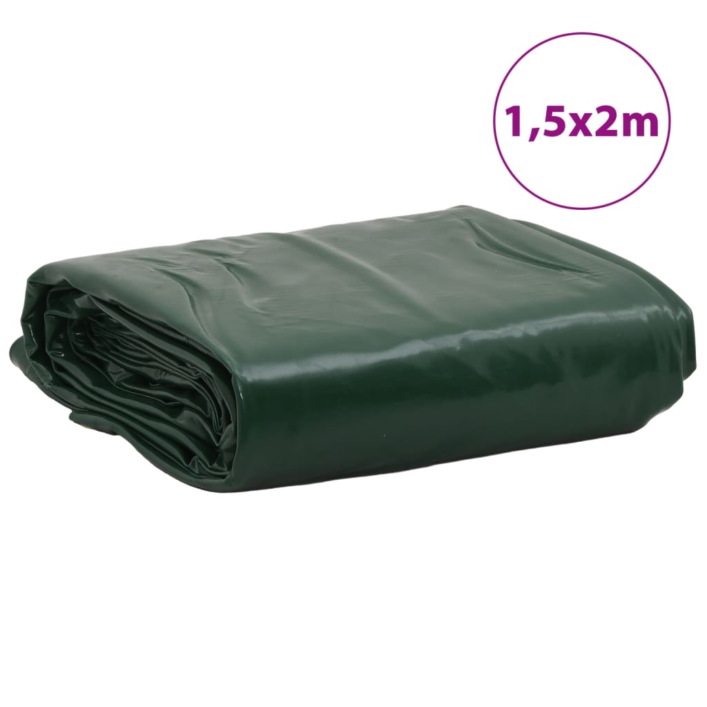 Tela verde 1,5x2 m 650 g/m2 - COMFORTXL - 8