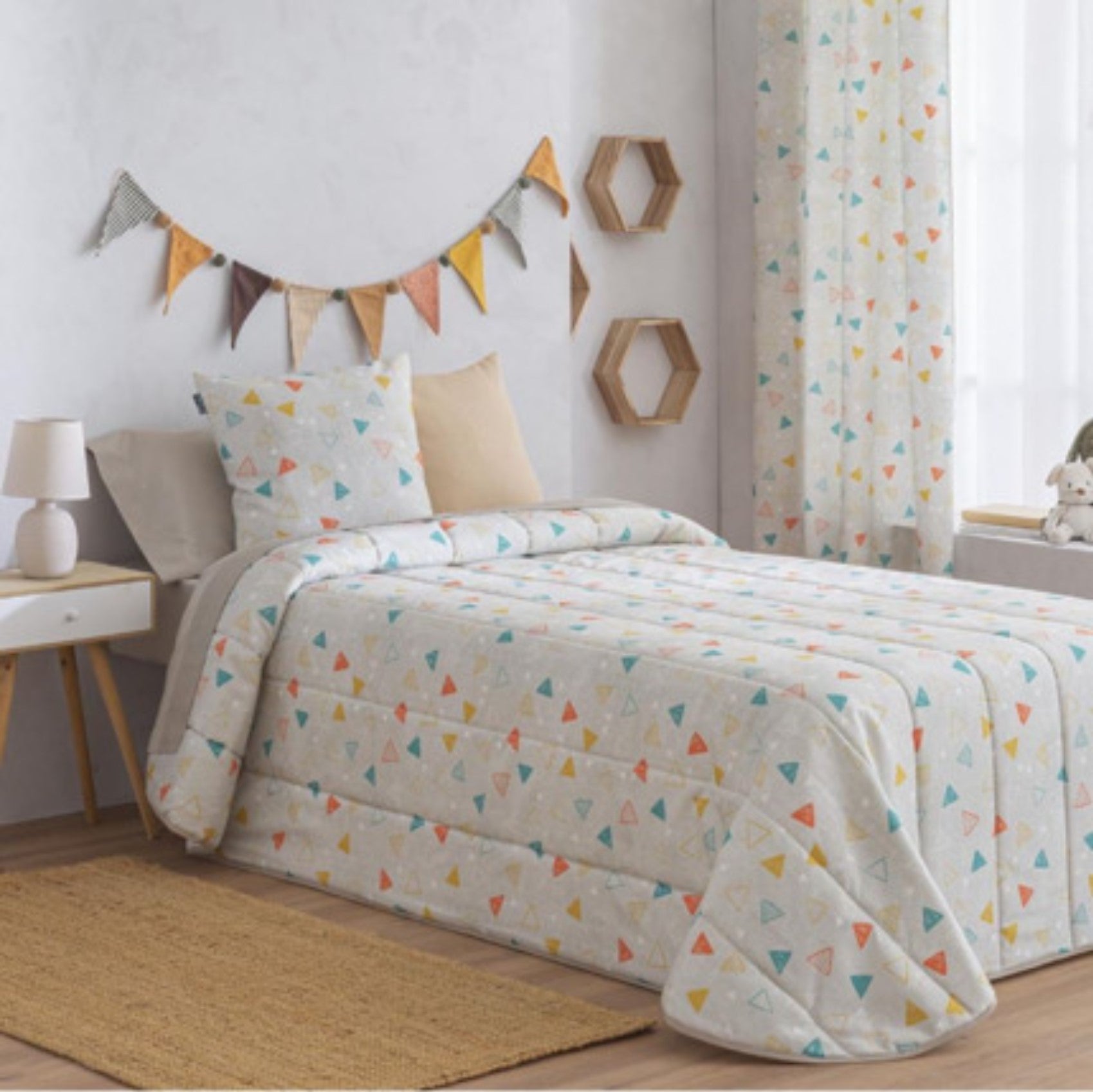 Colcha bouti infantil keops cálida y versatil de invierno para cama de 180 cm