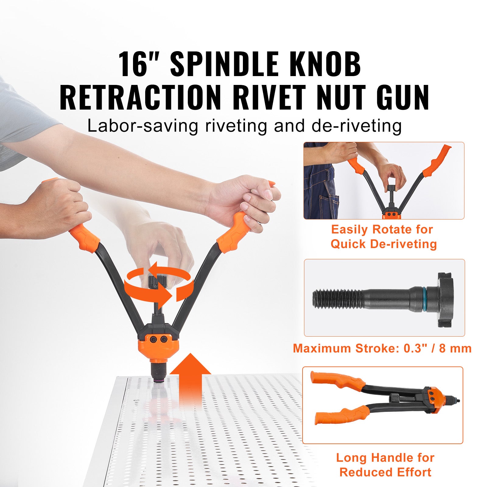 Kit Utensili per Dadi a Rivetto SucceBuy 16