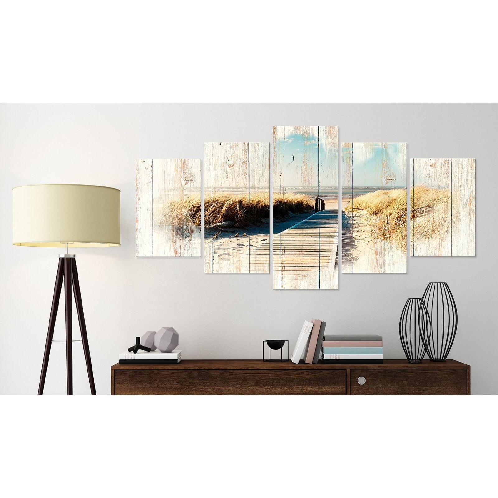 Tableau doux souvenirs d'été - 100 x 50 cm - 2