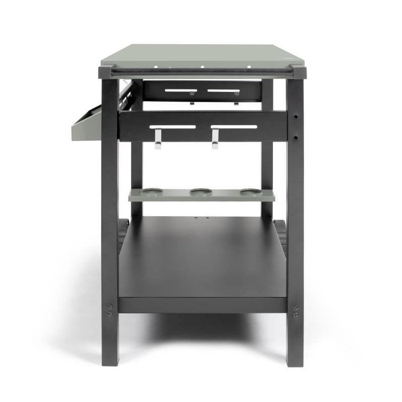 Desserte pour plancha - LIVOO - GS167V - Vert / Noir - 2