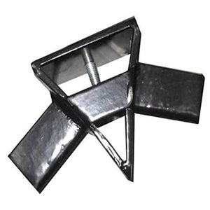 Spaccalegna Manuale BigKing - Cuneo Acciaio Con Guaina Silicone Per Camino E Stufe, Base 11cm - Foto 13