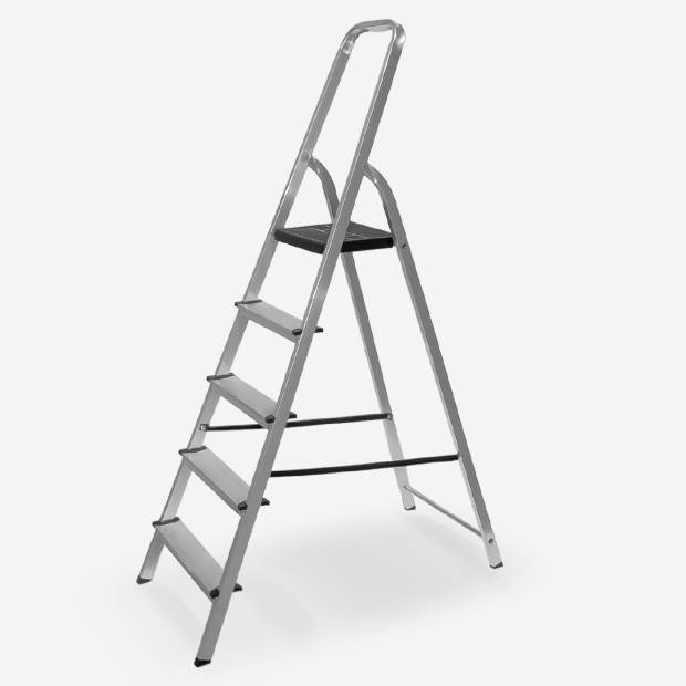 ARARAT 8005X Escabeau Pliable en Aluminium – 5 Marches - 4