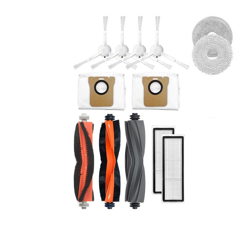 Tecasa Lot 6 Filtres HEPA + 4 Brosses Latérales (2 Paires) Pour Robot Aspirateur AMIBOT Prime 2 / BL200 - Accessoires Compatibles