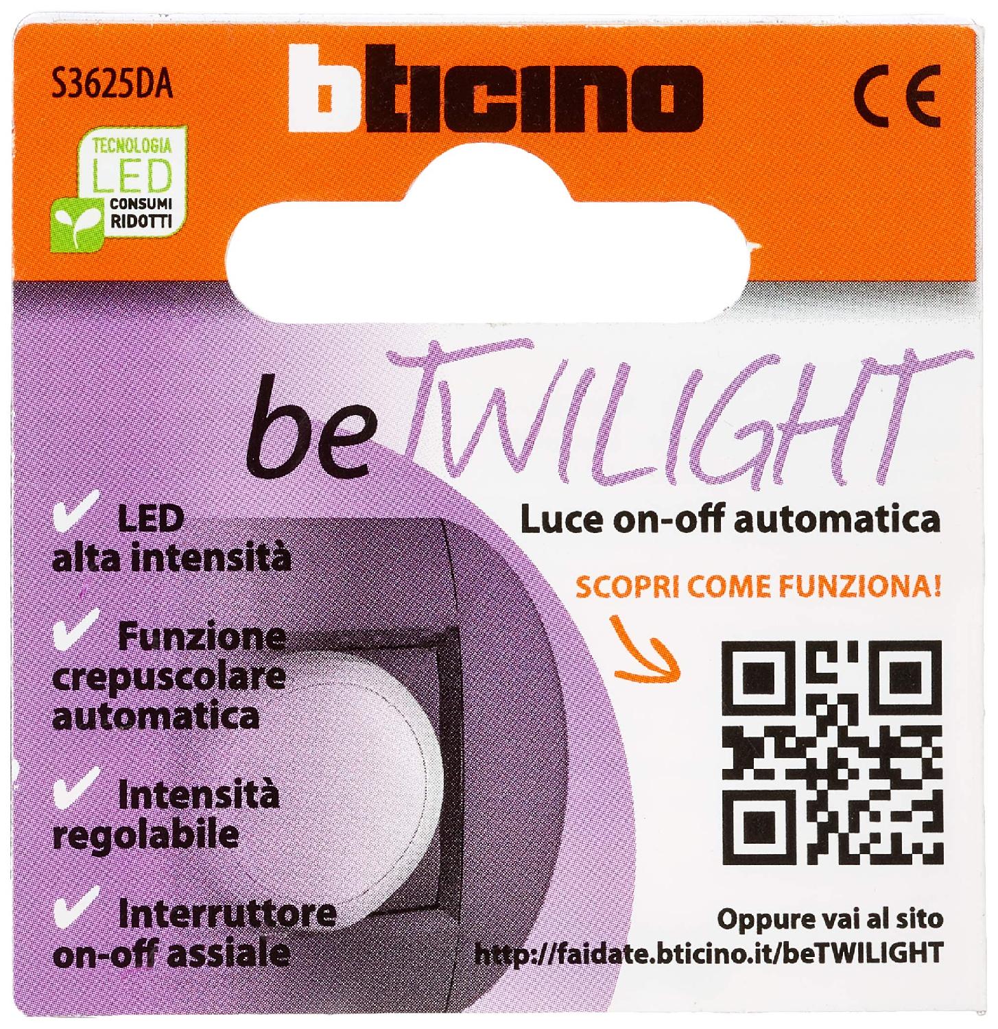 bticino S3625DA adaptateur prise d'alimentation Blanc - 2