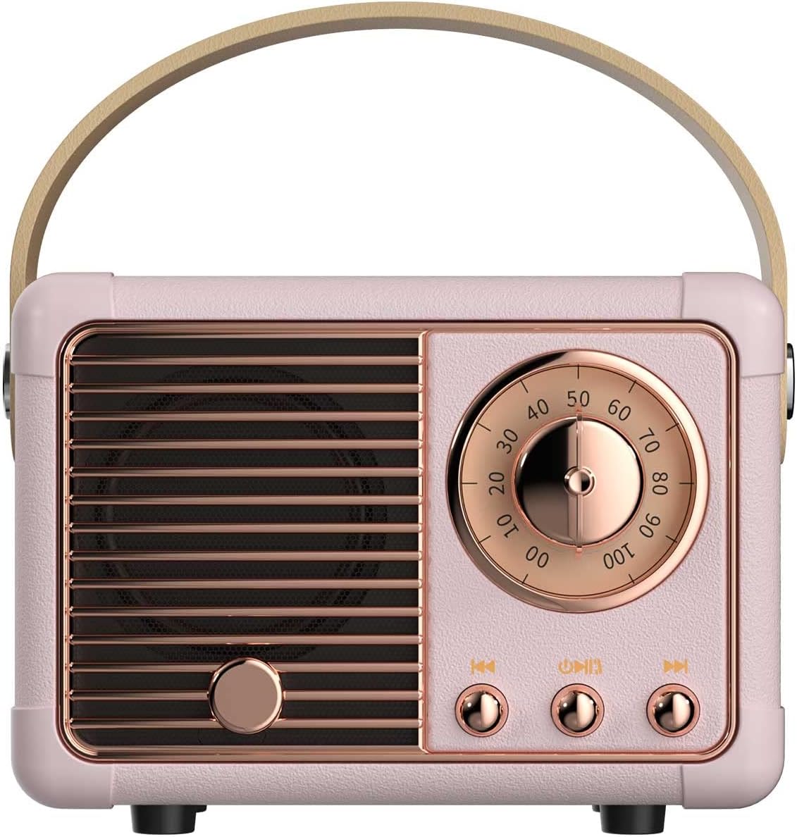 Radio Bluetooth Rétro, En Bois De Noyer, Avec Radio Fm Vintage, 20W