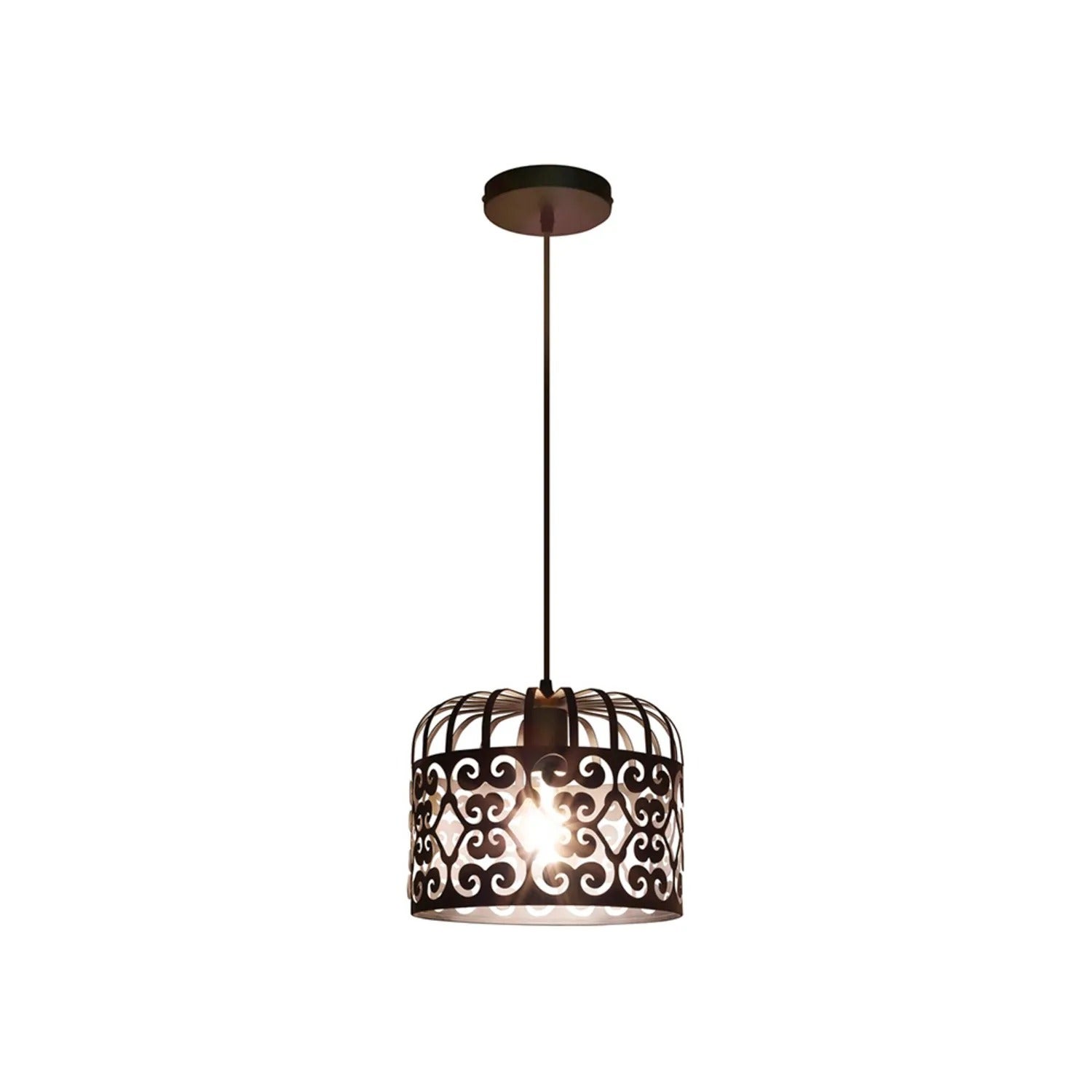 Lampa wisząca Alessandra czarna 1xE27x40W metal wym:120x26x26cm IP20 Rabalux