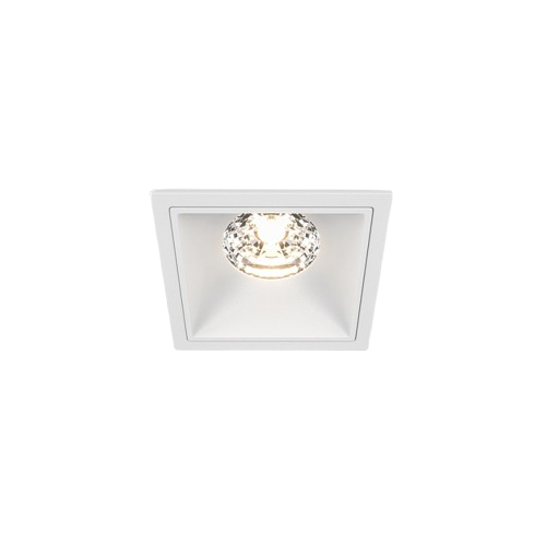 Oprawa wpuszczana LED ALFA LED 15W 3000K 1150lm aluminium biała wym:6,3x8,5x8,5cm IP20 Maytoni