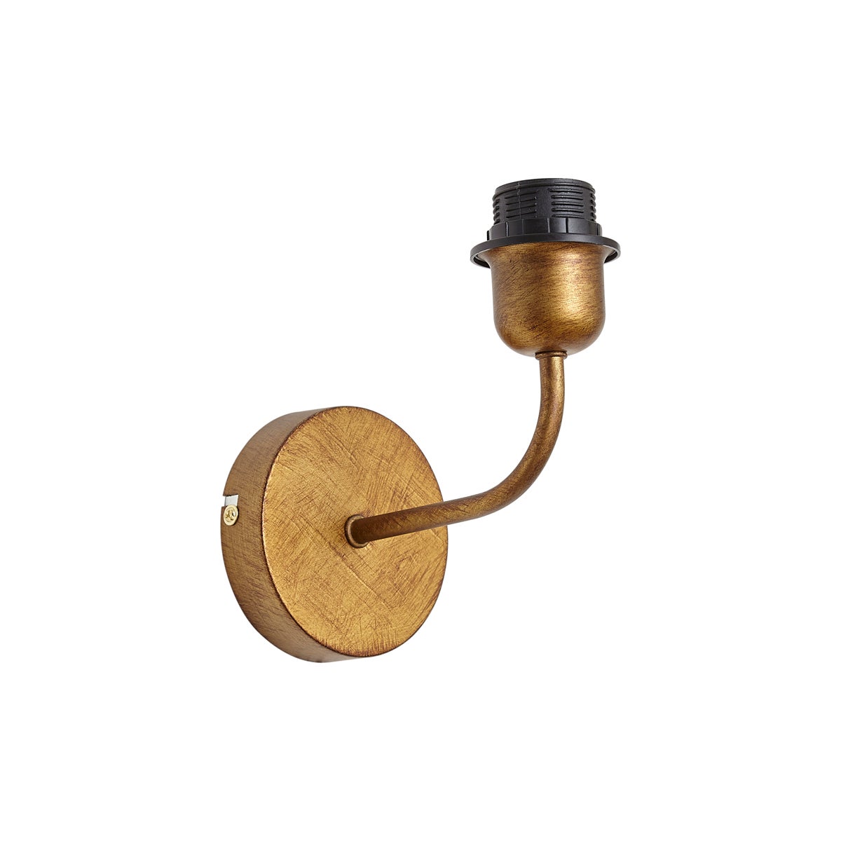 Qazqa moderne applique murale - Matt - doré/laiton, rond, max. 60w, e27, 15.5cm, idéal pour la salle à manger, la cuisine, la - 2