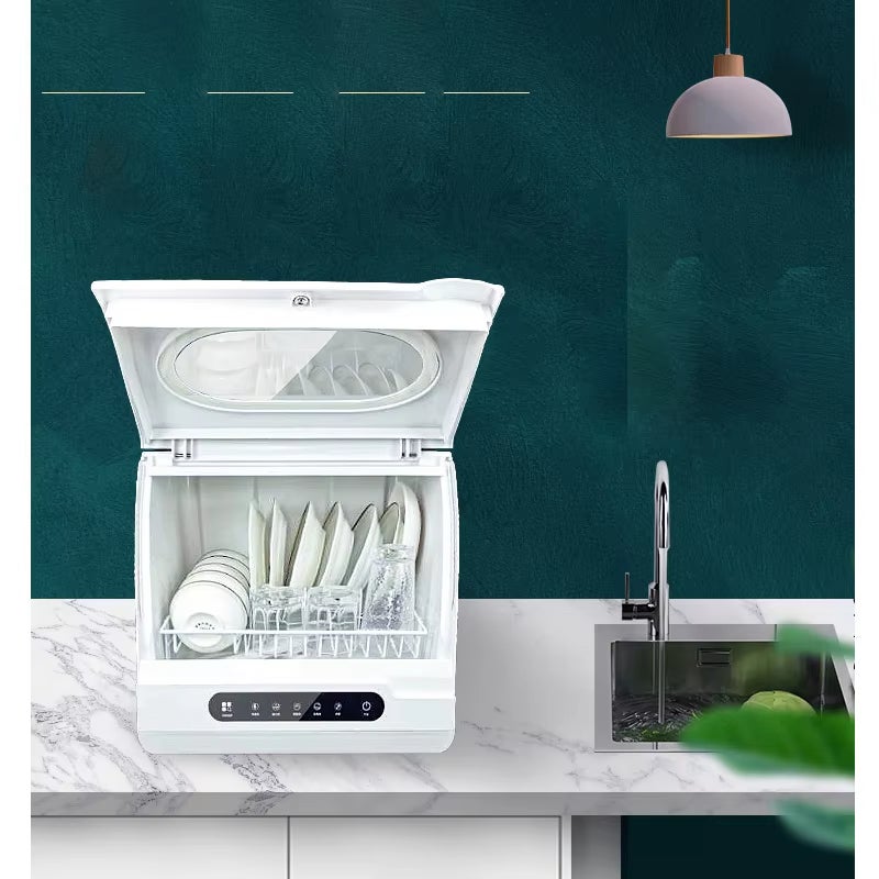 Lave-vaisselle intelligent,stérilisation à sec automatique, lave-vaisselle domestique, appareils de nettoyage de cuisine - 4
