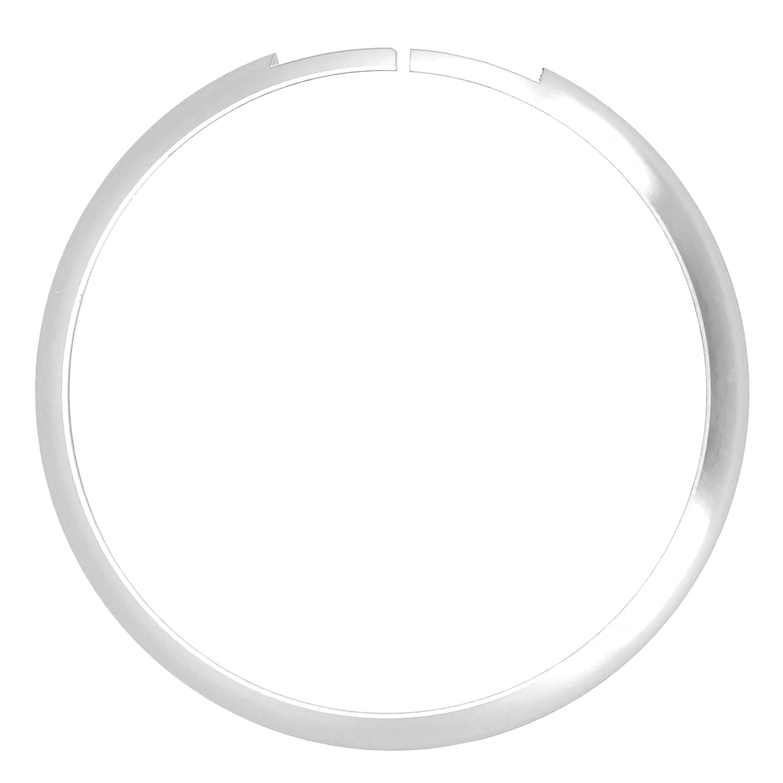 Anello di ricambio in lega di alluminio per portachiavi remoto MINI R55 R56 R57 R58 R59 R60 (argento) - 7
