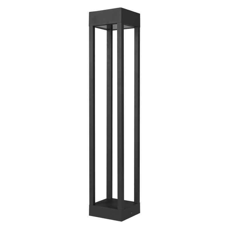 Lampa ogrodowa GX53 LED Lemo 60cm IP54 stojąca słupek antracyt MasterLED