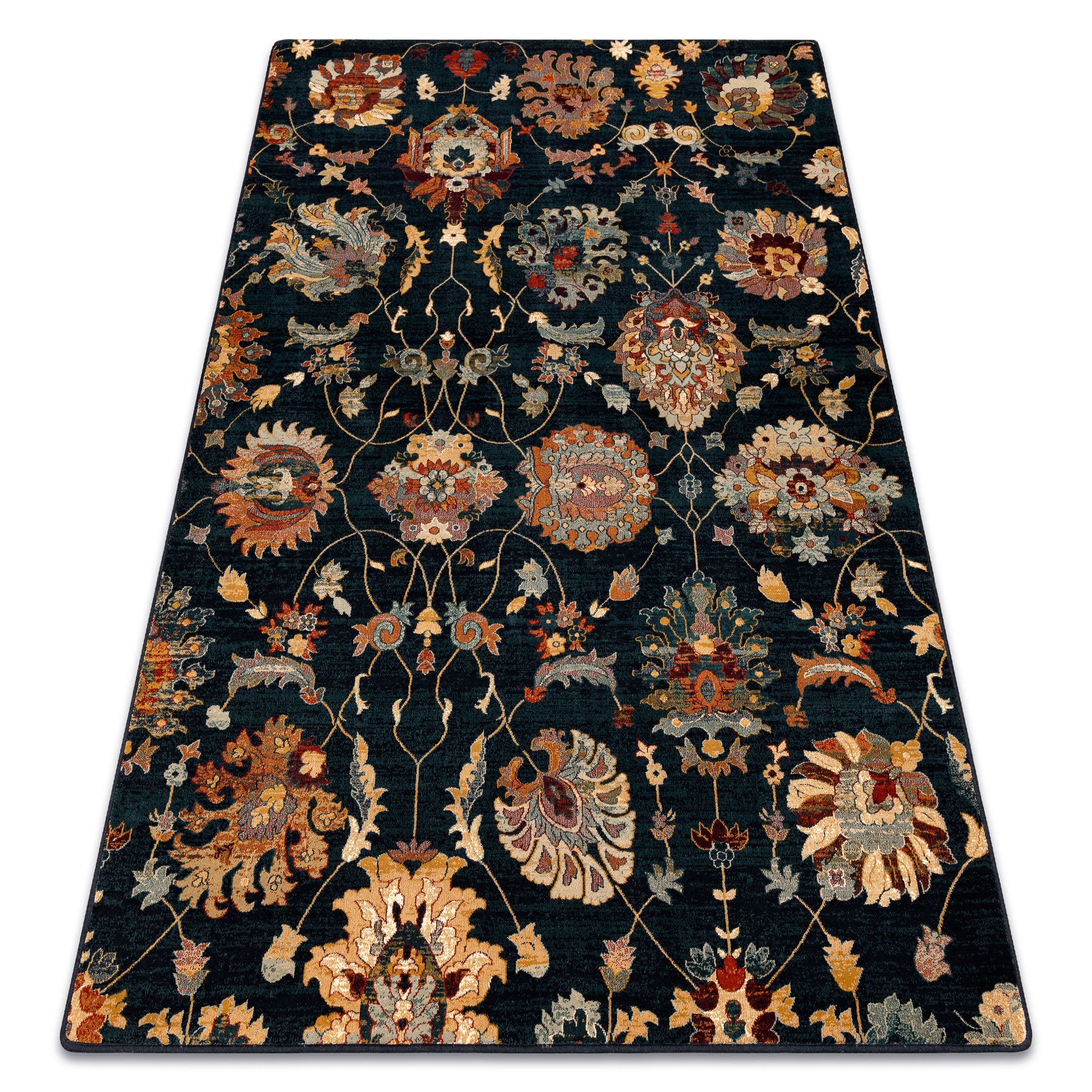 Dywan wełniany SUPERIOR LATICA navy 235x350 cm