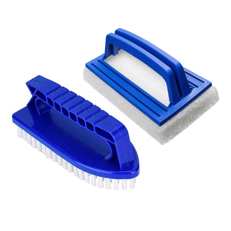 Szczotka ręczna do basenów, szczotka podłogowa z uchwytem, narzędzie czyszczące odpowiednie do basenów, jacuzzi i wanien