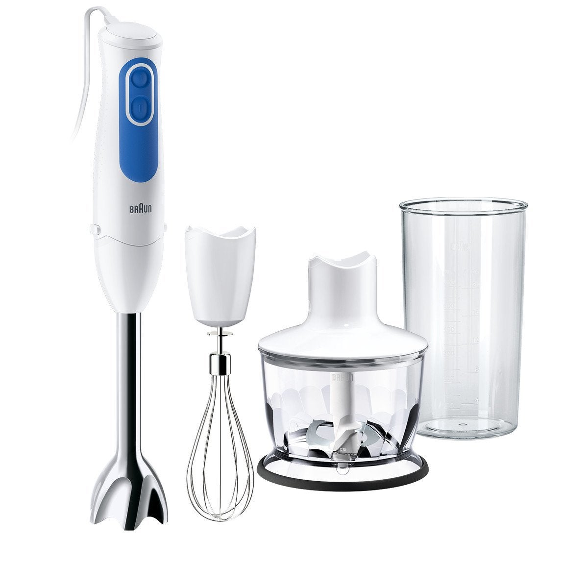 Braun  Batidora De Mano Mq3035 Sauce 700 W Azul/Blanco , Leroy Merlin