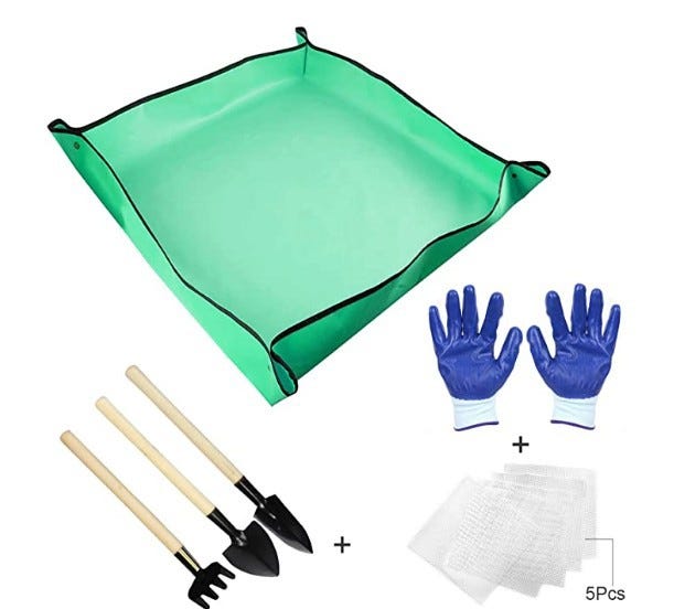 Tapis Rempotage FEIQIAO Tapis De Pot En Cuir, Portable, Pour Plantes Tapis Rempotage Plantes Tapis Rempotage FEIQIAO Tapis De Pot En Cuir, Portable, Pour Plantes Tapis Rempotage Plantes