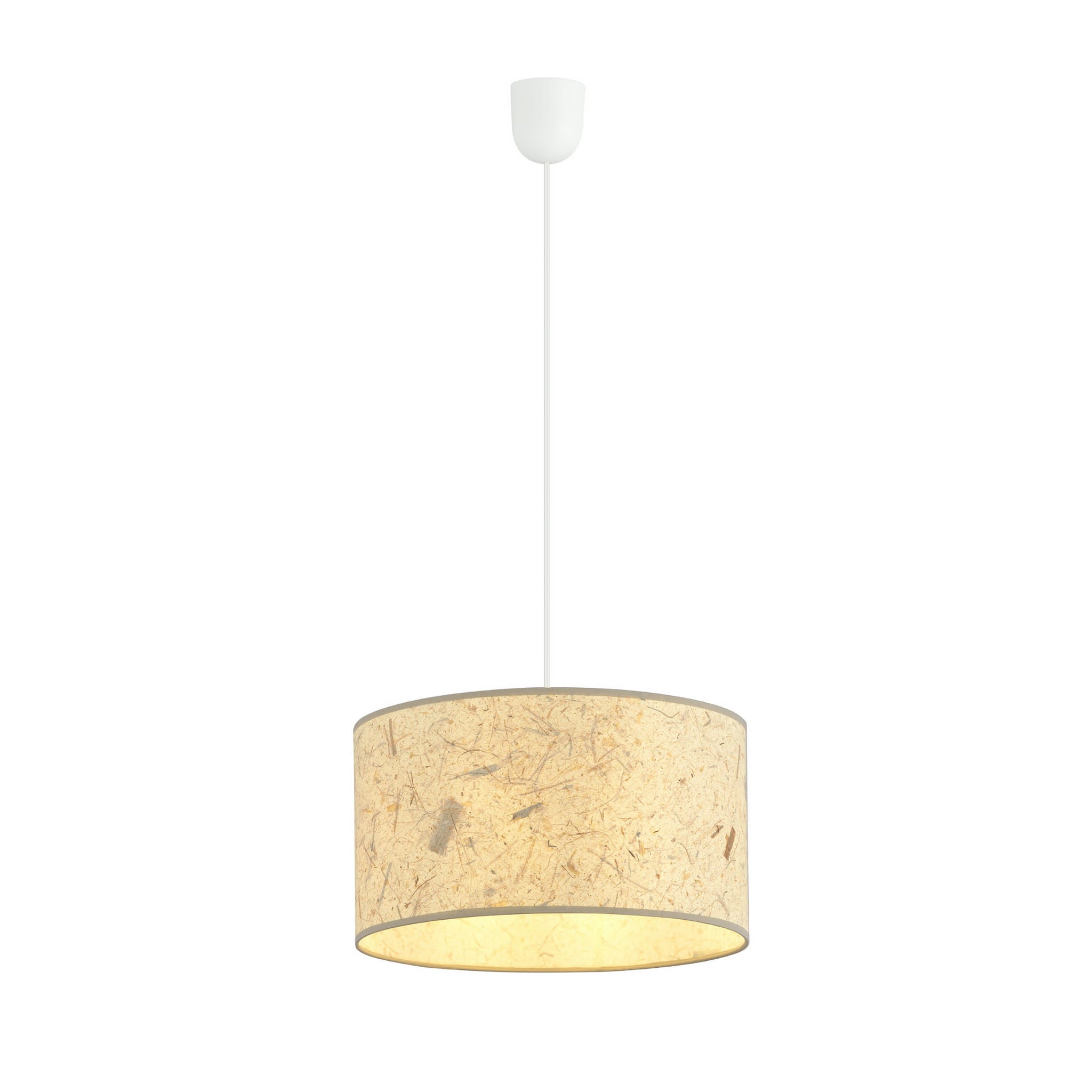 Lampa sufitowa Aston biało-kremowa 1xE27x15W wym: 100 x 35 x 35 cm korek Emibig