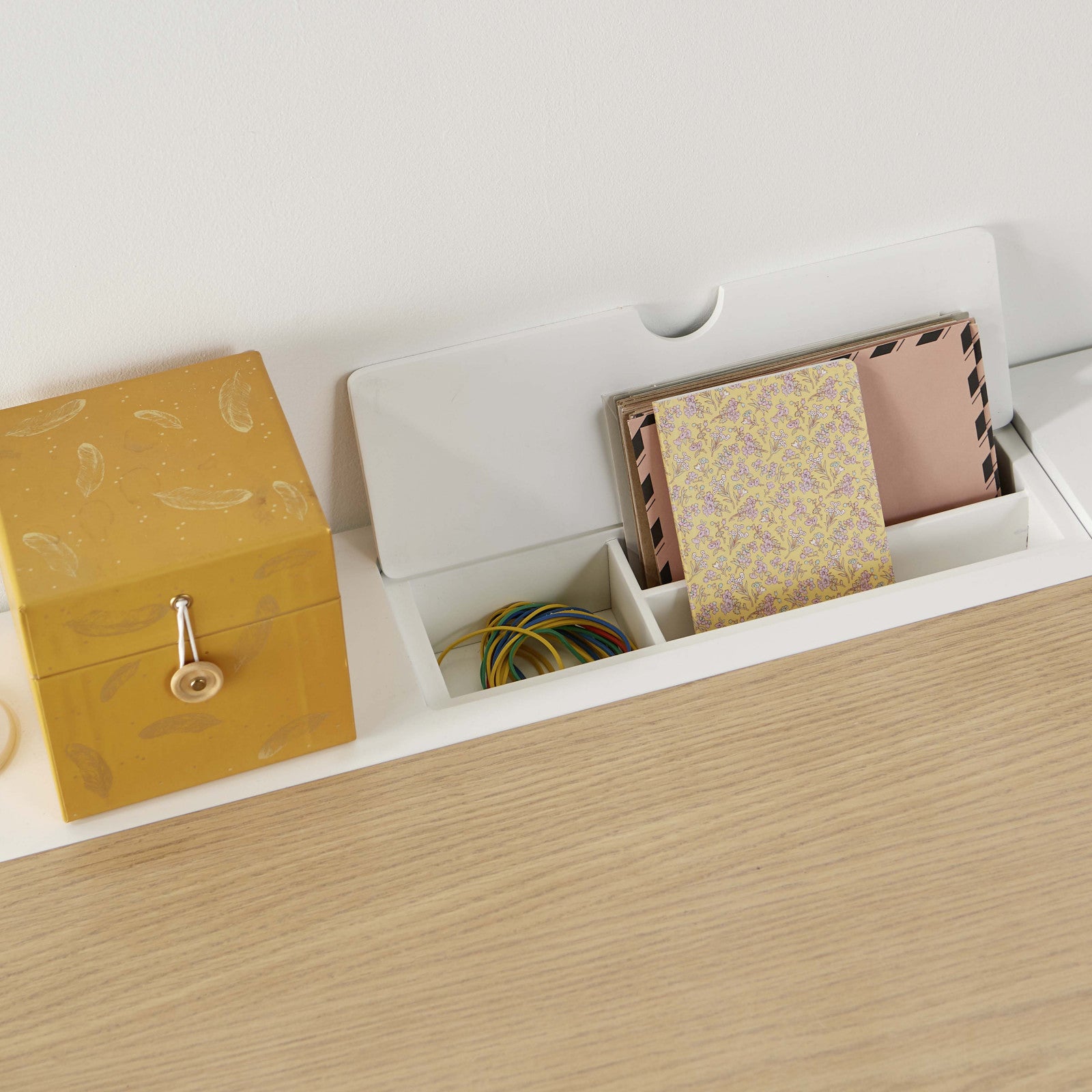 Scrivania da parete in rovere scandinavo HANG - 8