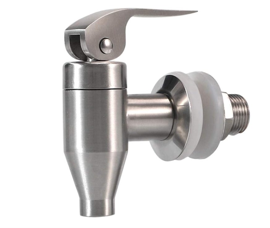 Remplacement de Robinet de Distributeur de Boissons,Robinet de Tonneau du Vin et de la Bière ou de Boisson en Acier Inoxydable, Inusable,16mm Robinet de Rechange pour Distributeur,une pièce, argent,Fo Remplacement de Robinet de Distributeur de Boissons,Robinet de Tonneau du Vin et de la Bière ou de Boisson en Acier Inoxydable, Inusable,16mm Robinet de Rechange pour Distributeur,une pièce, argent,Fo