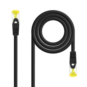 Câble Réseau RJ45 CAT.6A SFTP 30 Cm - LSZH Gris - AWG26 Cuivre - Pour Connexion Haut Débit