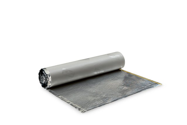 Base aislante QUICK STEP suelo laminado Basic Plus 2 en 1 con film de aluminio 2mm / rollo 15m2