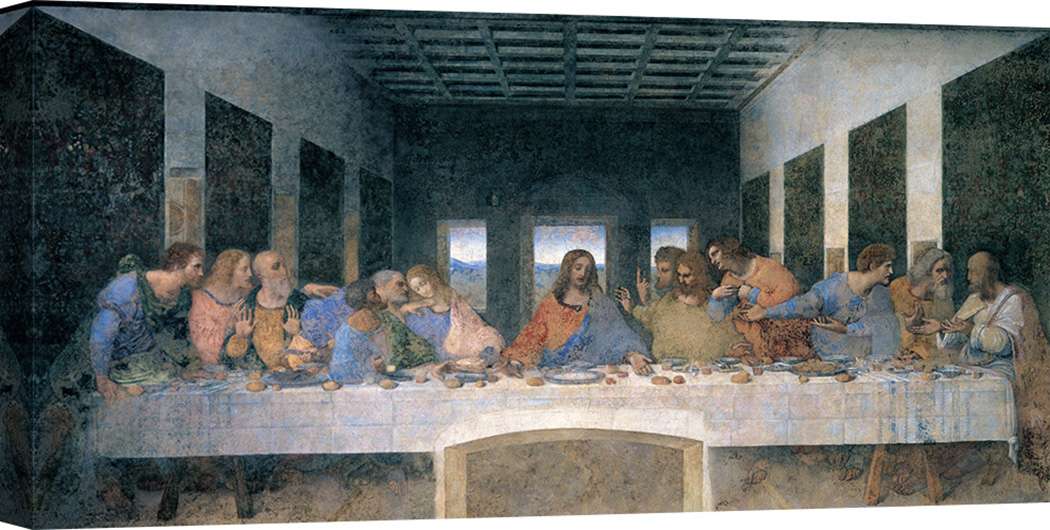 Tableau Toile "Ultima Sentenza" De Michel-Ange - Reproduction Décorative Sur Mesure - Fabriqué En Italie