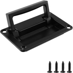 Charnière double action grise 75x25mm 2 pièces | TEKNIBOX