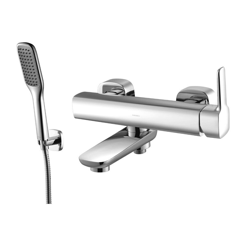 Mitigeur Douche Bain Hudson Reed Motif MOT314 - Chrome, Montage Sur Bac