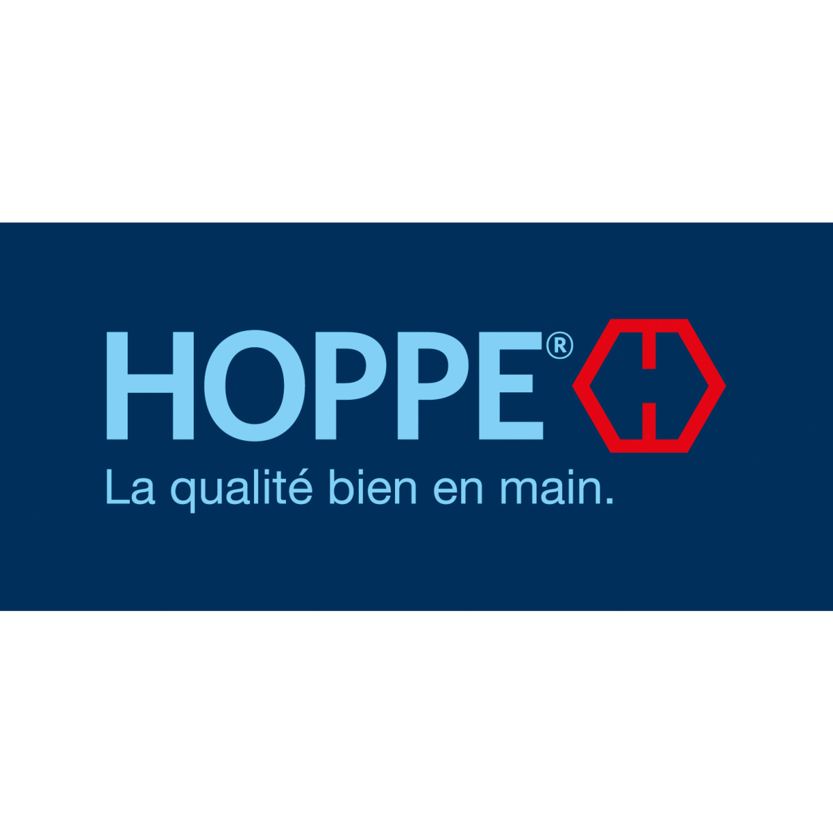 Poignée de porte sur rosace ronde - New York - Hoppe - inox mat - Clé I - 3