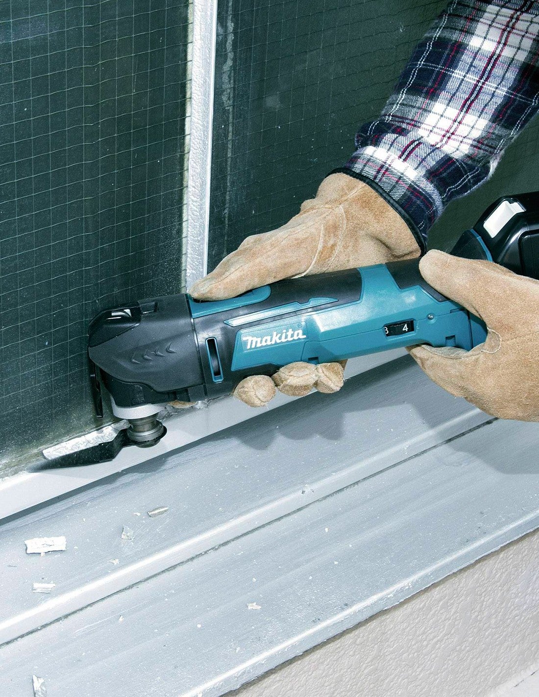 Makita DTM51ZJ - Outil multifonction Ã&nbsp; batterie Li-Ion 18V dans MAKPAC (machine seule) - Changement rapide - 5