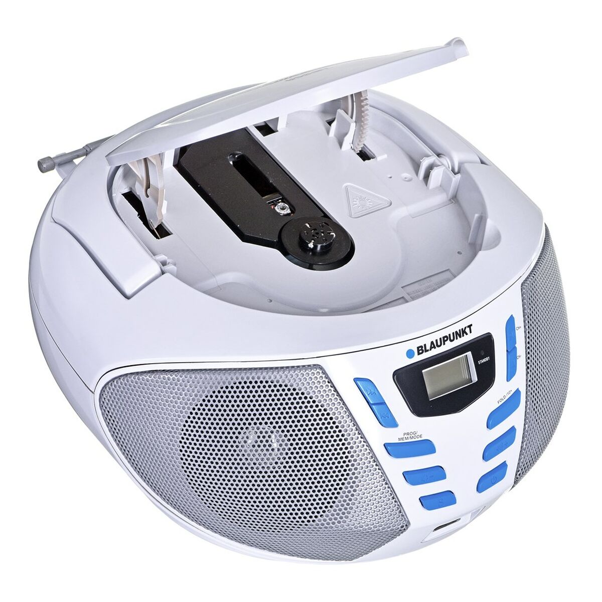 Boombox Blaupunkt PLL/FM/CD/mp3/USB BB7WH - 5