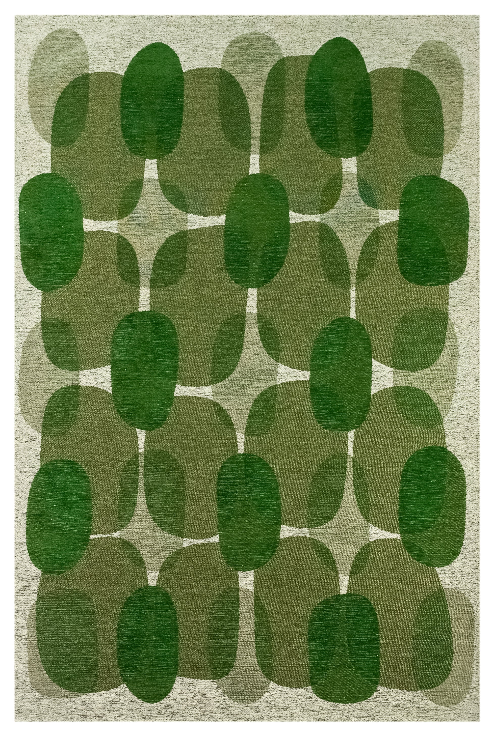 Grand Tapis Moderne Tissé 3D 160x210 Cm - Gris/rose, Motif à Carreaux, Neuf