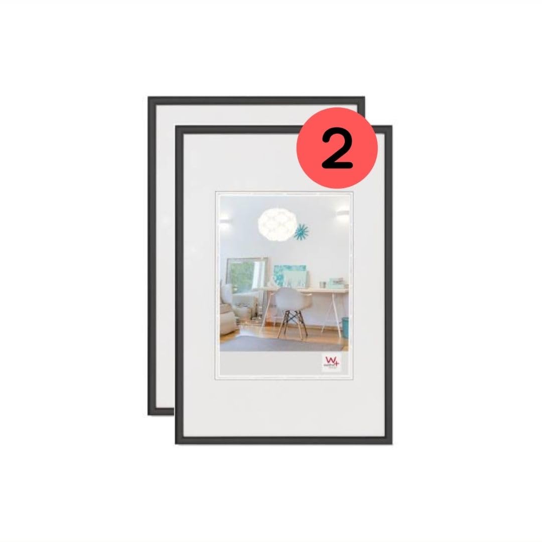 Cadre Photo Walther Design Trendstyle Blanc 50x60 Cm - Cadre Plastique Moderne KP060W