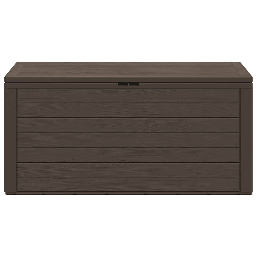 Boîte de rangement de jardin Marron 116x44x55 cm - 3