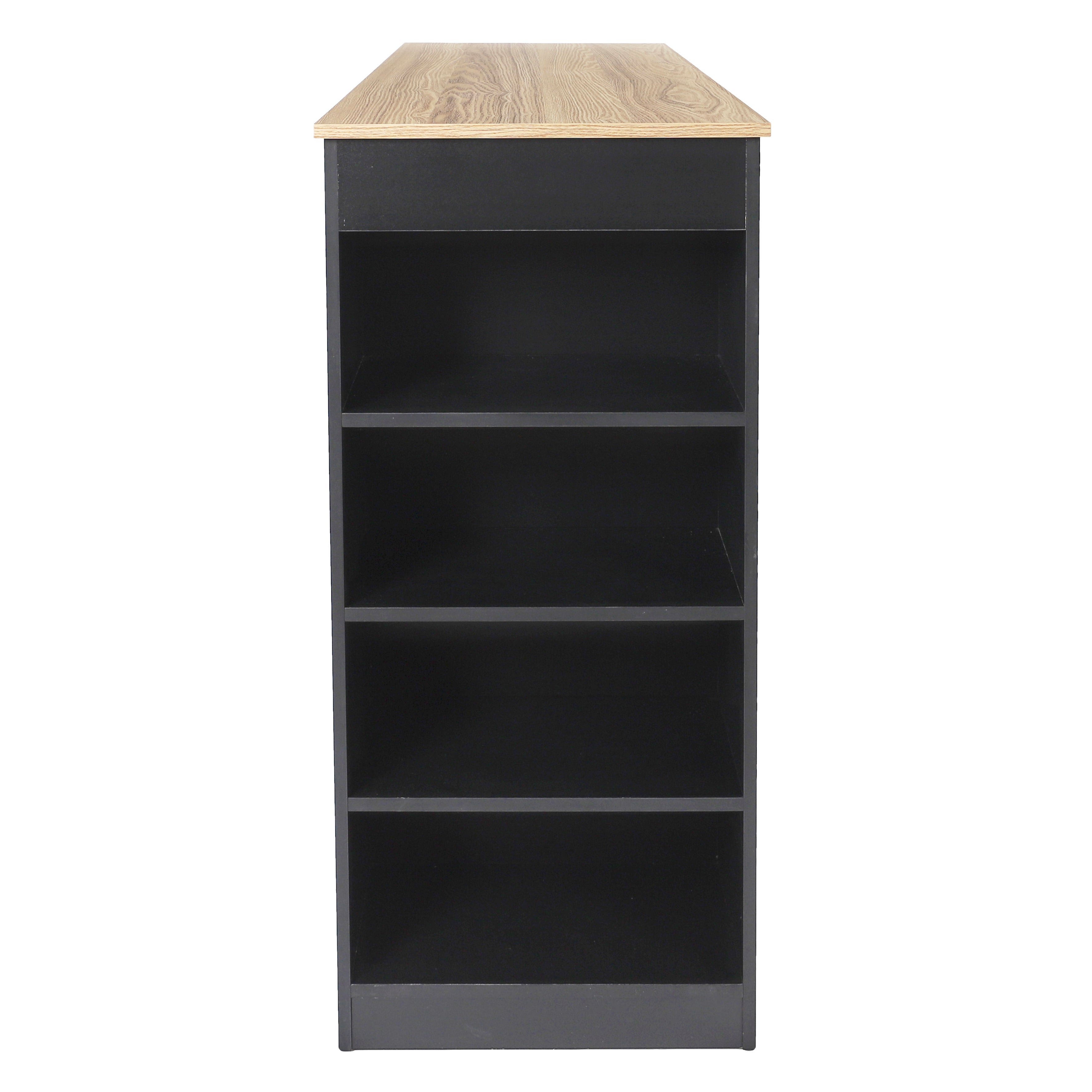 Table De Bar Mange Debout Avec Etageres Cheers - 3