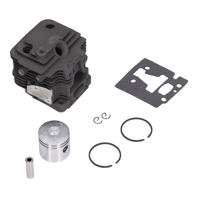 Kit Pistone E Cilindro Per Decespugliatore TL52 BG520 – Alesaggio 44 Mm – Placcato NIKASIL – Ricambio Non Originale
