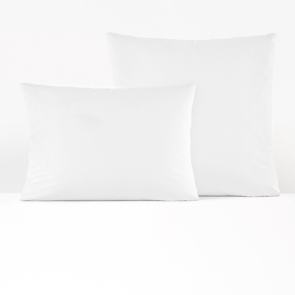 Taie d'oreiller PALACE pur coton lavé 50x70 cm uni jaune curry | Leroy Merlin