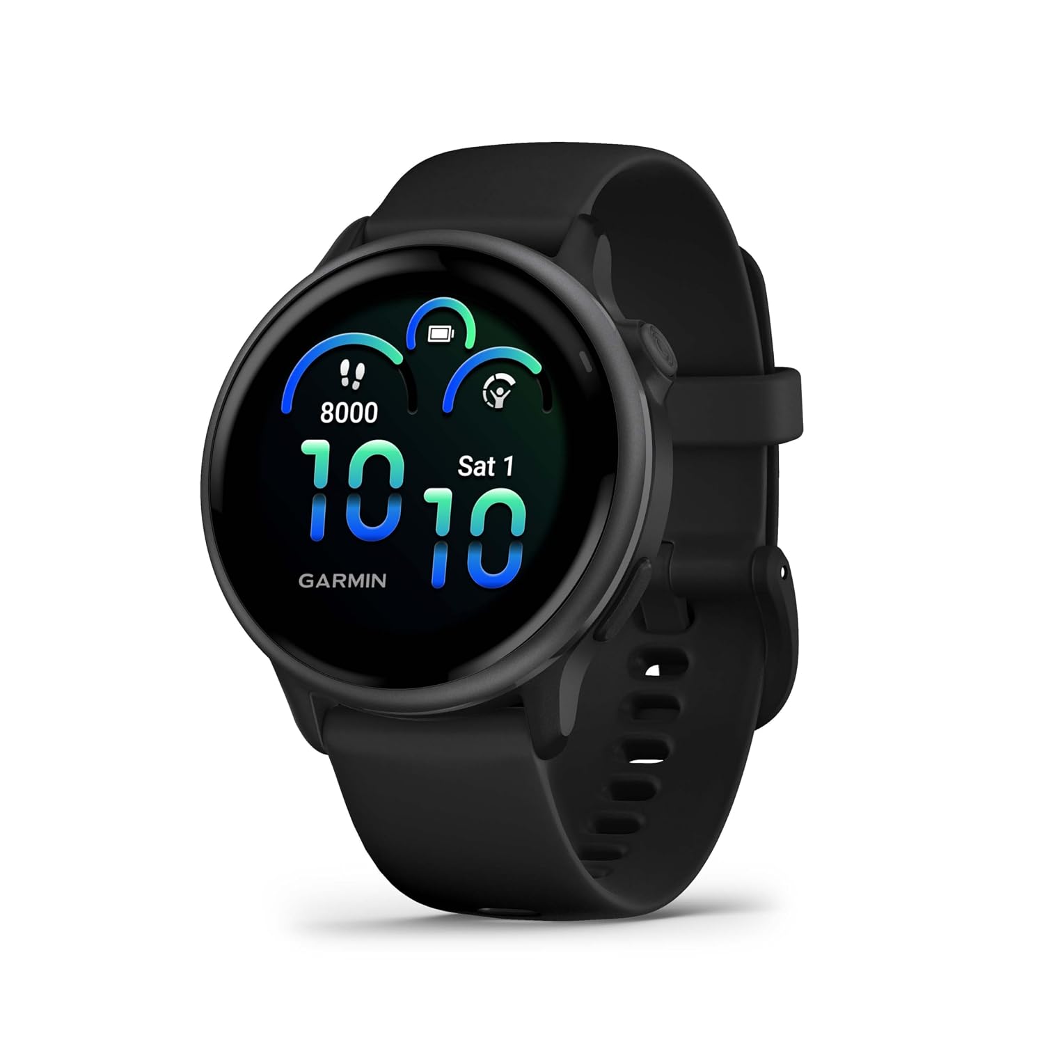 Garmin  Versión En Español — Vívoactive 6, Avec Gps Forme & Santé Avec Écran Ultra-Lumineux, Jasper Green Avec Boîtier Vert Sapin, Boîtier 42 Mm , Leroy Merlin