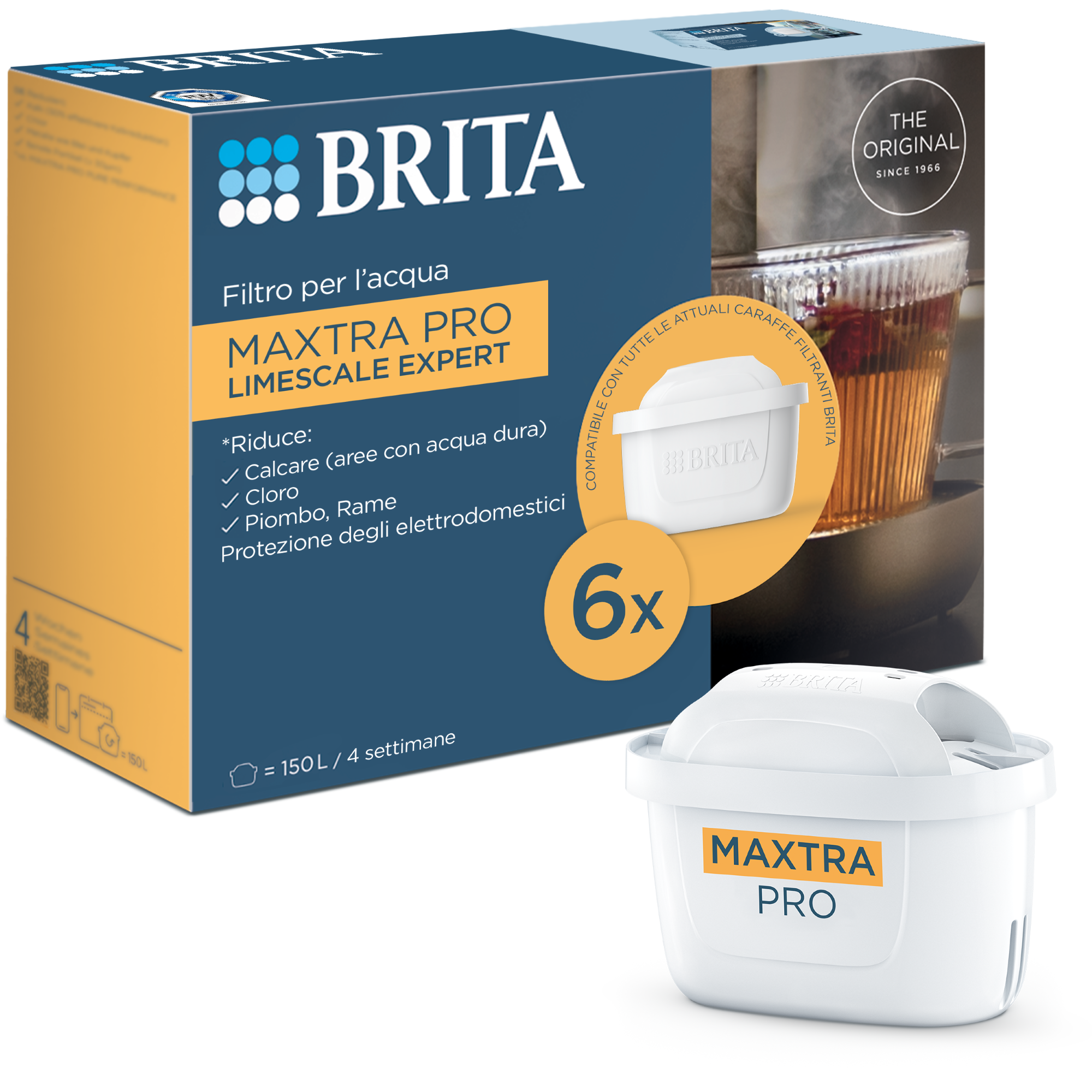 Brita 3 X Pack Filtro Maxtra Pro Experto En Cal 6 Unidades - Imagen 4
