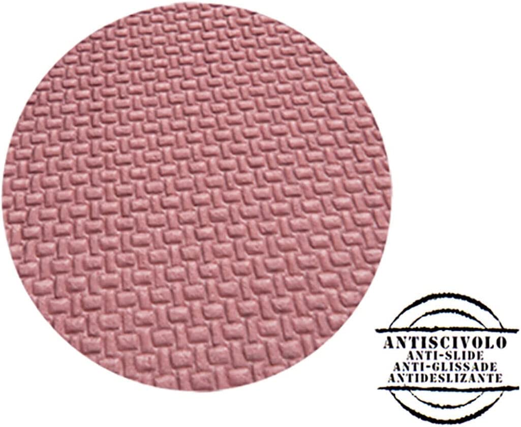 Tapete Banho Macio Moderno Elegante Antiderrapante Absorvente Tapete De Cabeceira 100% Fabricado Em Itália Castanho 65x130 cm - 5