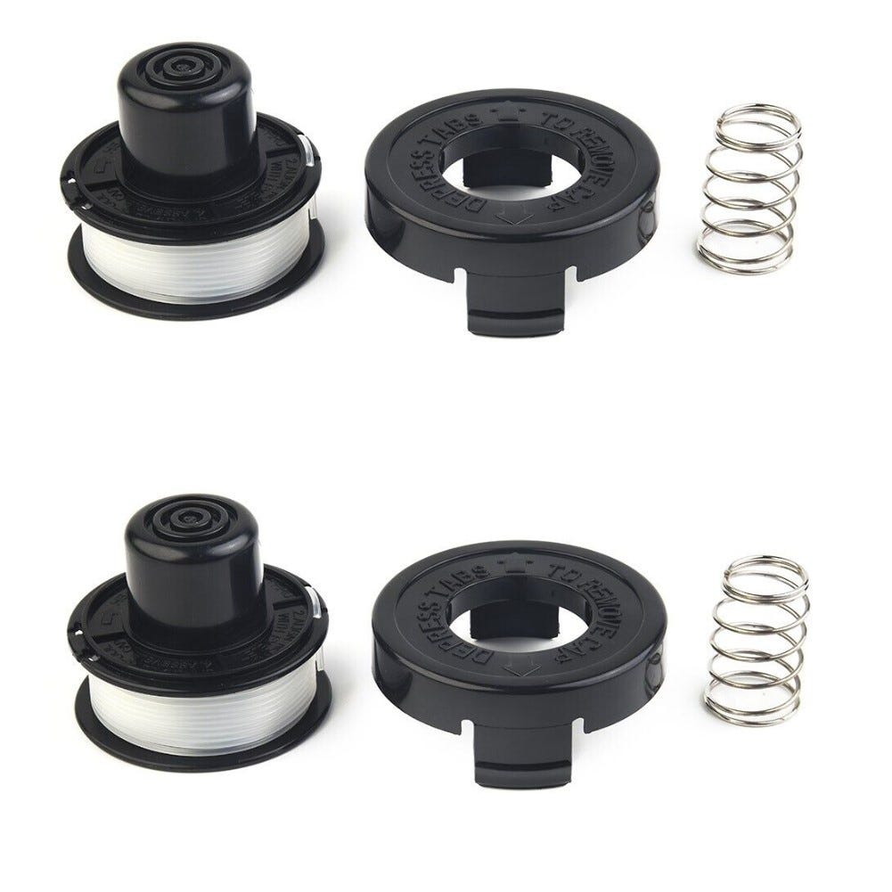 5 Bobine Con Filo Per Decespugliatore, Compatibile Powerbase GT3010, Ryno GT3010 E Altri - ALM - Foto 1