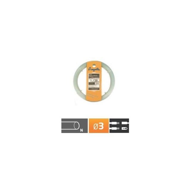 Guida pressacavo 15 metri nylon 3 mm Anguilla 12003015